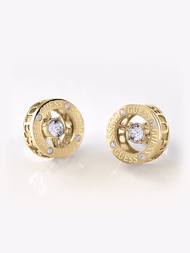 Solitaire earrings - GUESS