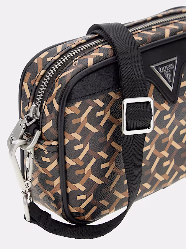 Torino logo-print vanity case - GUESS