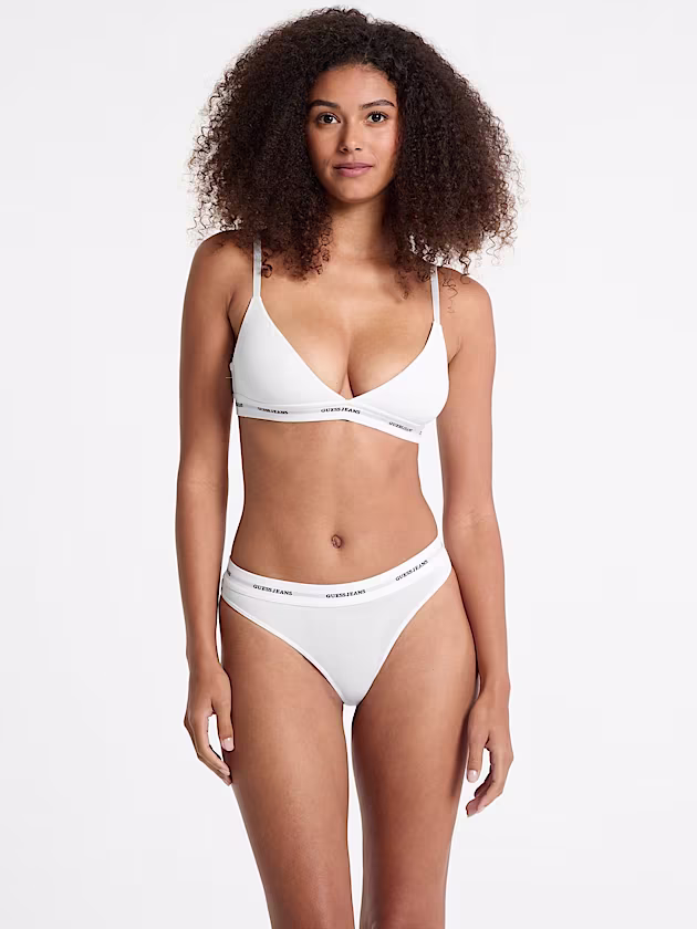 GUESS Jeans Triangle Bralette - GUESS