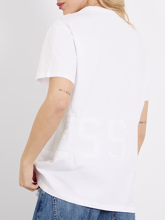 Front logo patch t-shirt - GUESS