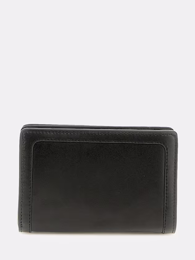 G Elite Genuine Leather Mini Wallet - GUESS