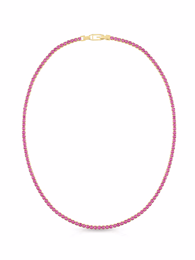 G tennis necklace - GUESS