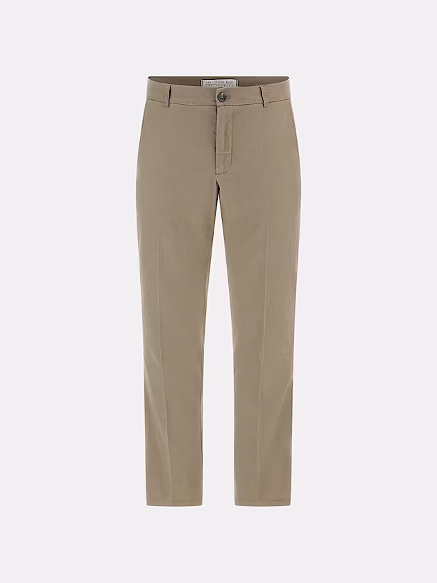 Linen blend slim pant - GUESS