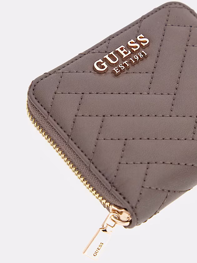 Anning quilted mini wallet - GUESS