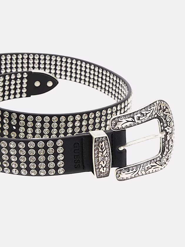 Jewel appliqué belt - GUESS