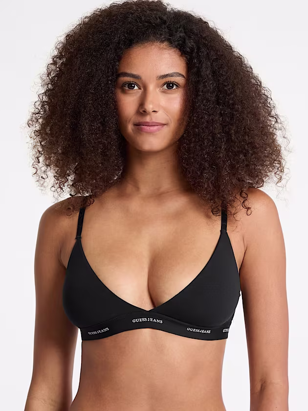 GUESS Jeans Triangle Bralette - GUESS