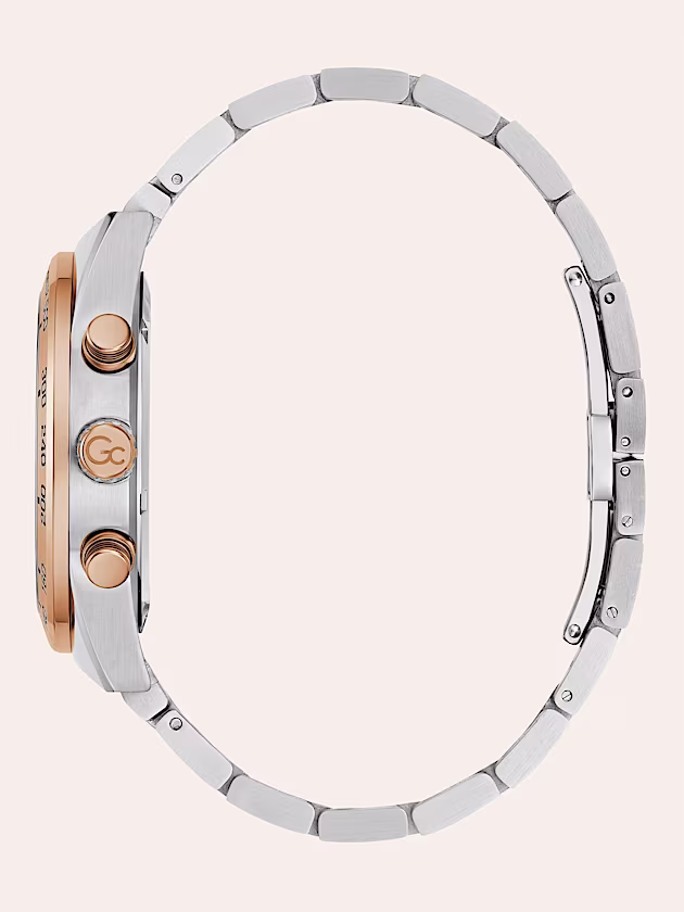 Gc steel chronograph watch - GUESS
