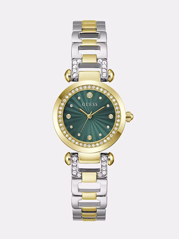 Crystal analogue watch 30 mm - GUESS