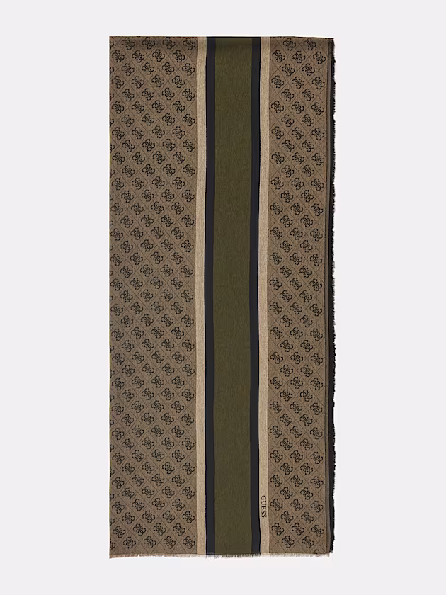 Warsaw 4G logo scarf - GUESS