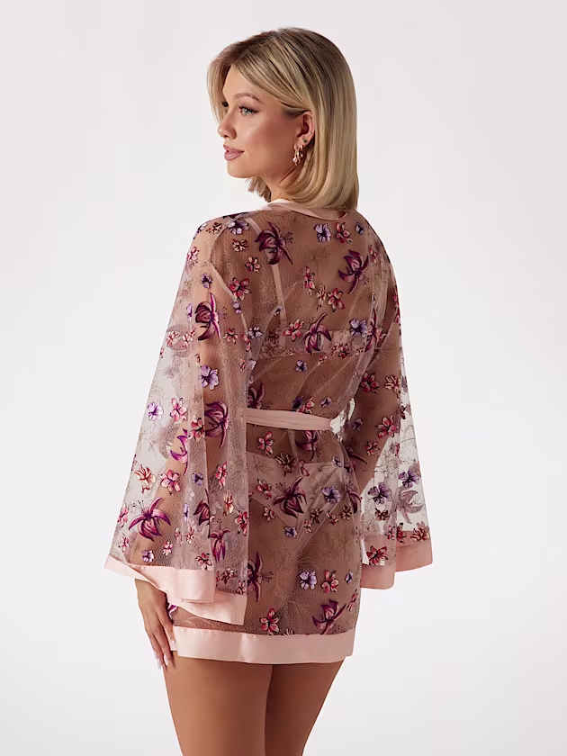 Susanna mesh kimono - GUESS