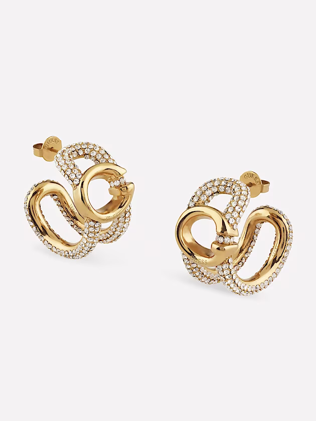 Hoops oh my g earrings - GUESS