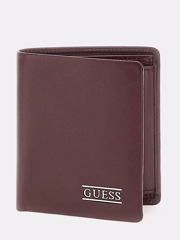 New Boston genuine leather wallet - GUESS