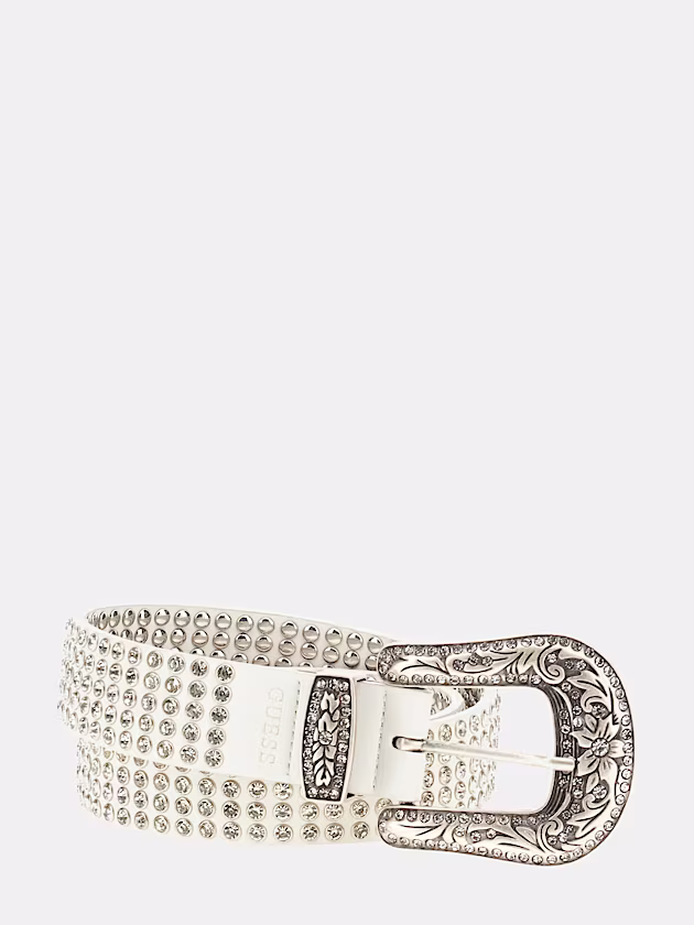 Jewel appliqué belt - GUESS