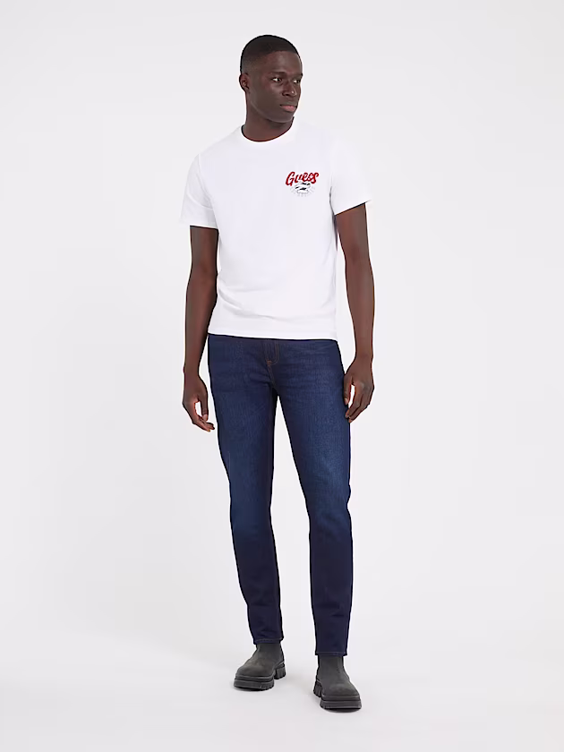 Mid rise relaxed denim pant - GUESS