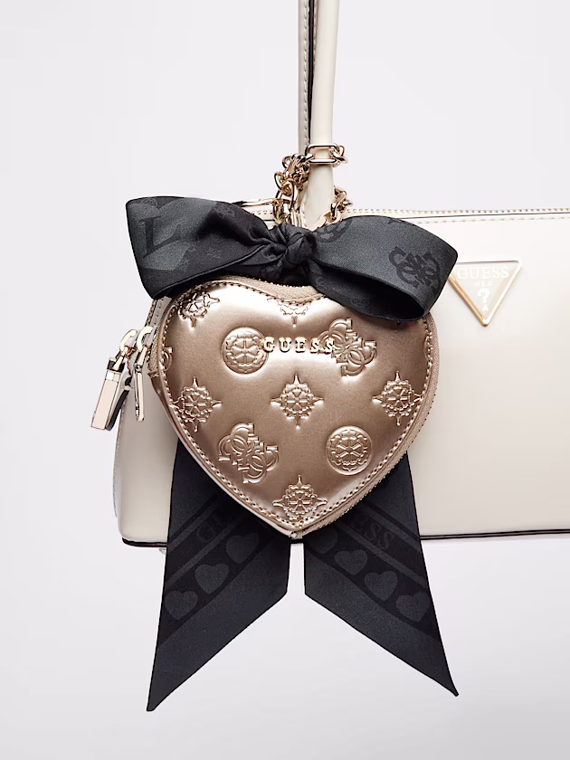 Heart pouch charm - GUESS