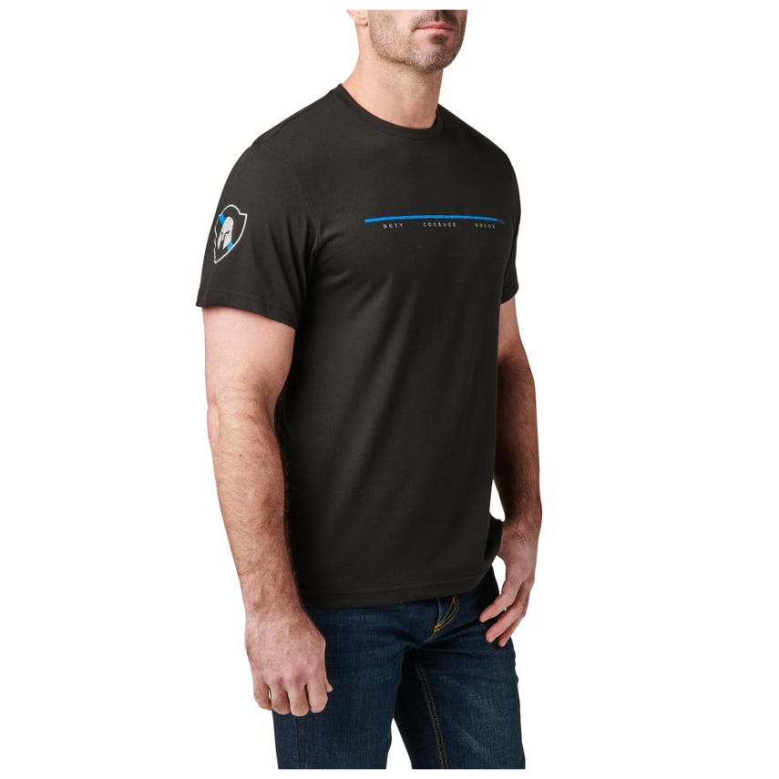 Thin Blue Line Minimalist Tee