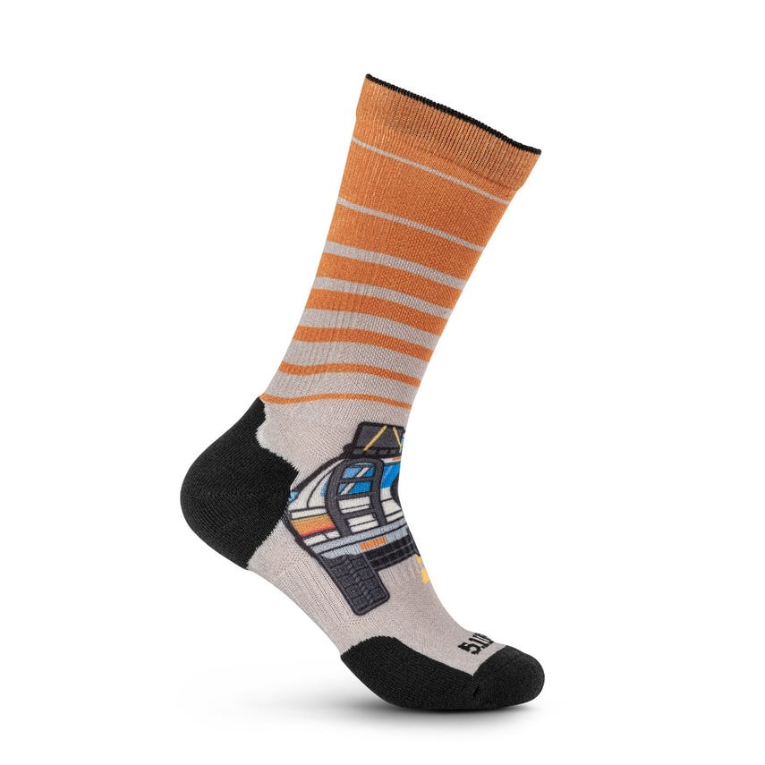 Off-road Stripe Sock & Awe