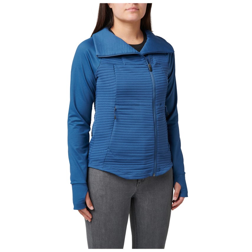 Crystal Hybrid Full Zip