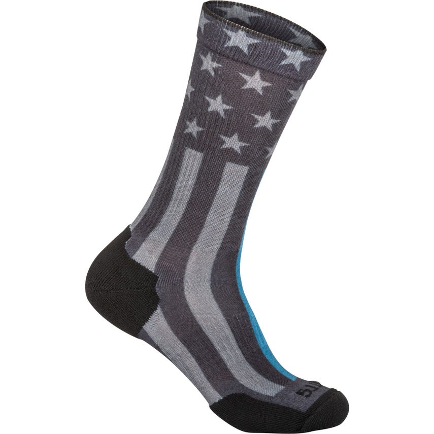Sock & Awe Crew Thin Blue Line