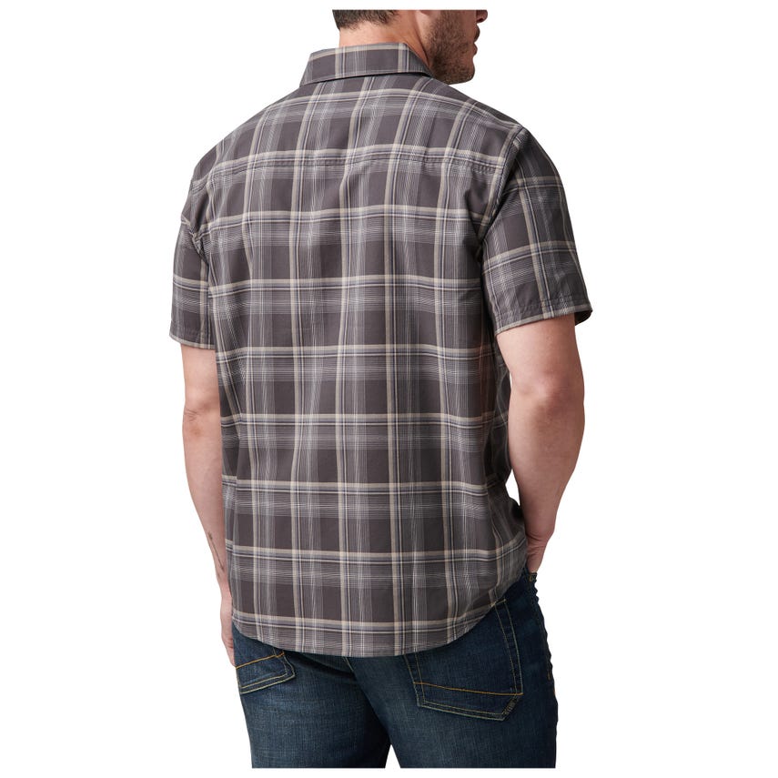 Gunther Short Sleeve Plaid Shirt