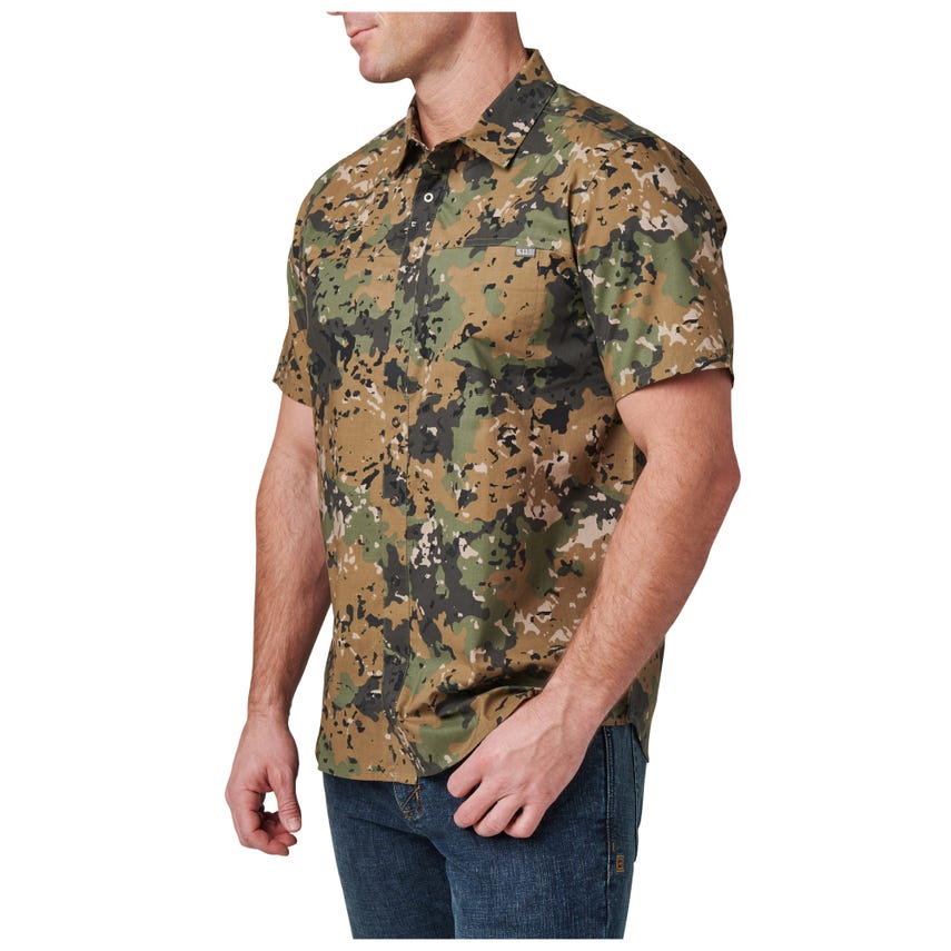 Wyatt Print Short Sleeve Shirt
