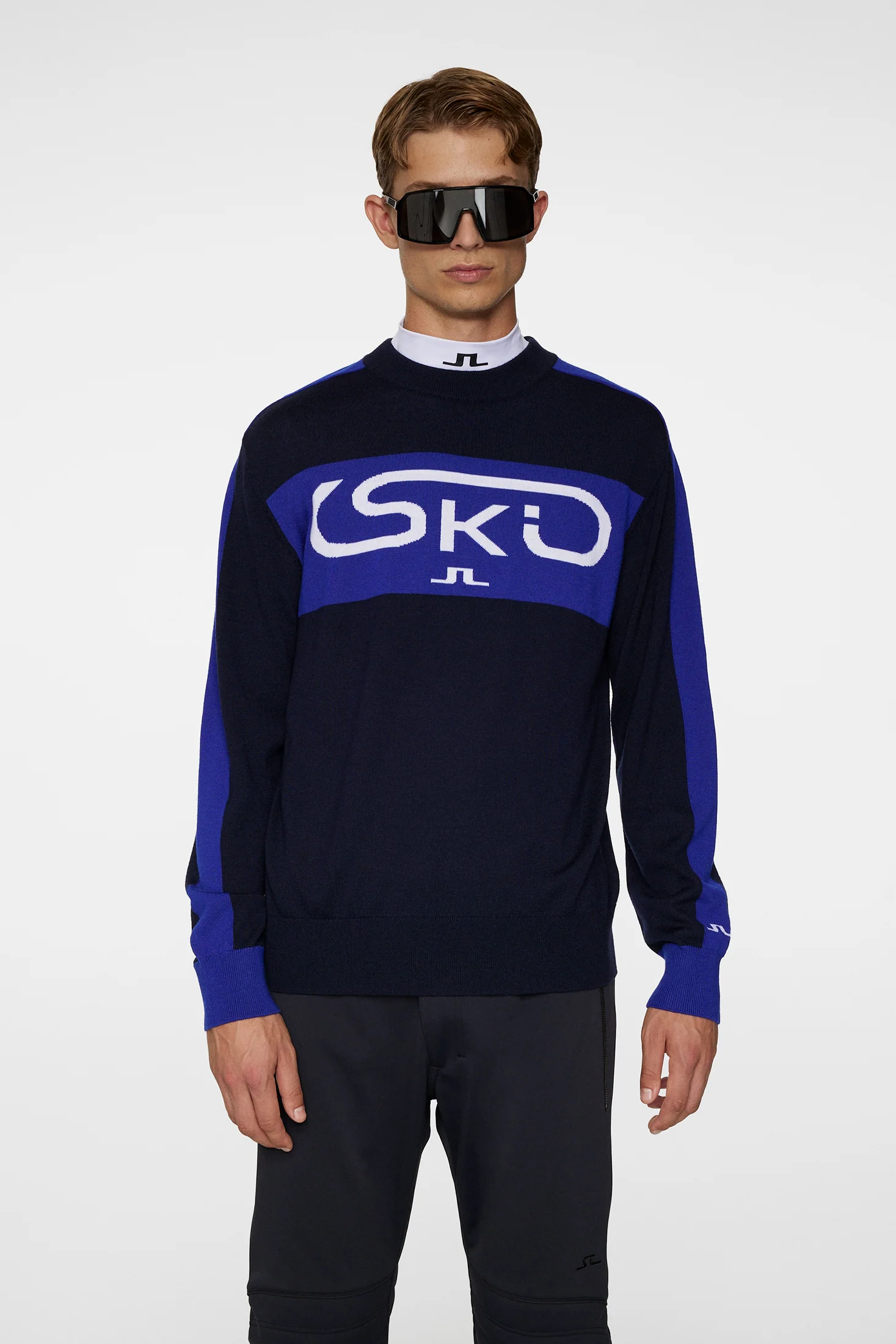 Kirby Knitted Sweater JL Navy