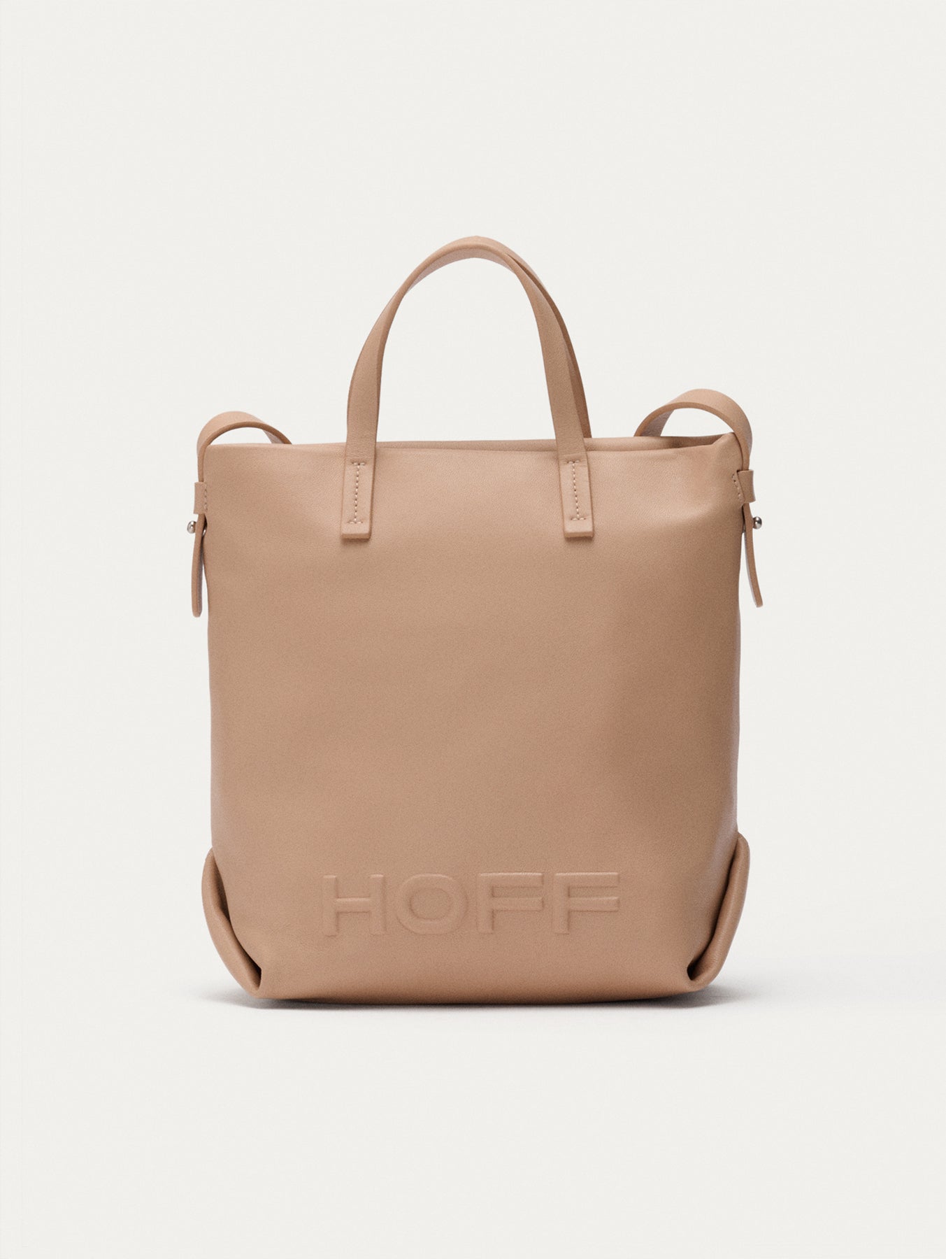 SHOPPER PIEL ARCADE BEIGE