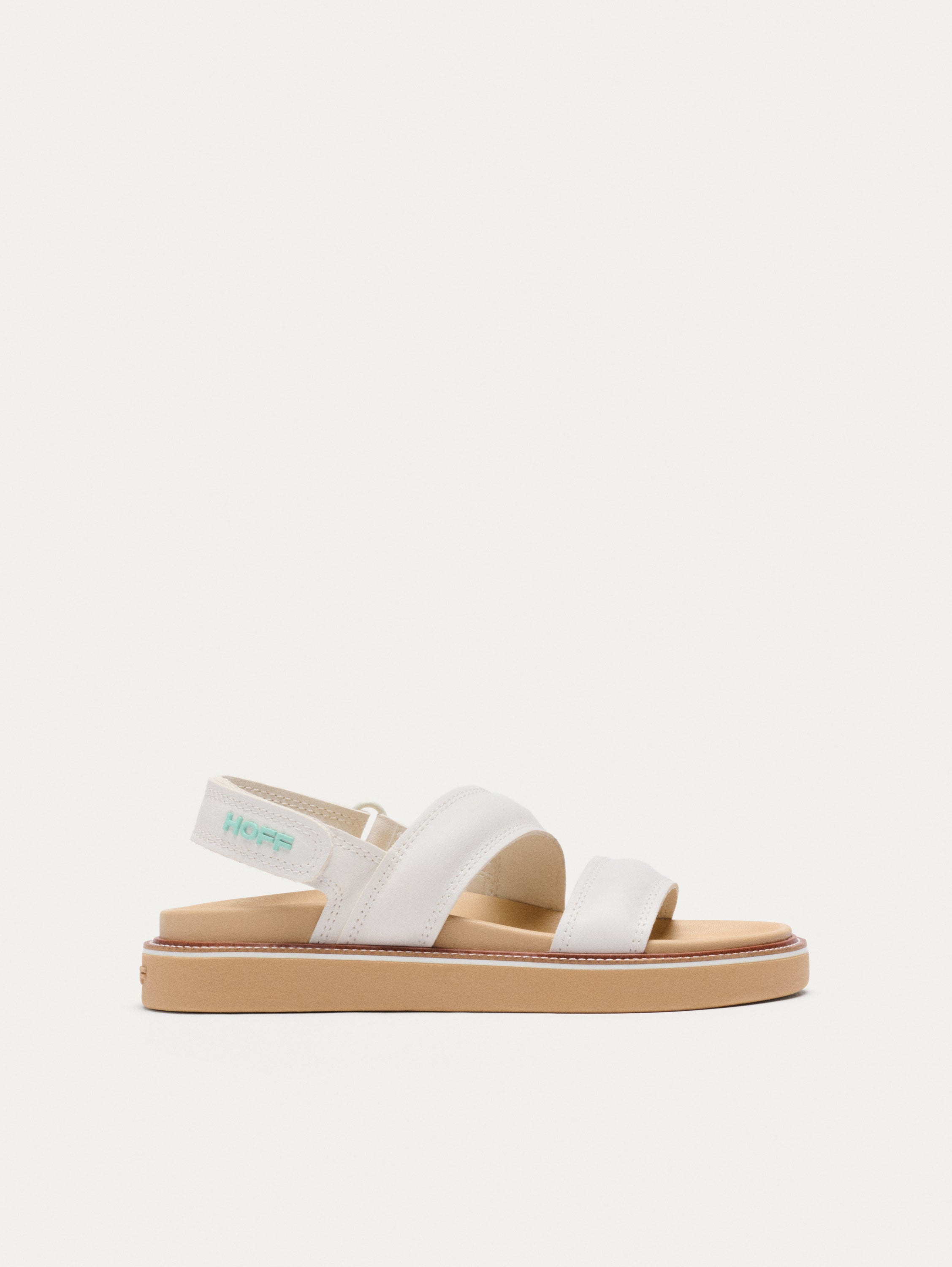 SANDALIA PIEL ROAD OFF WHITE