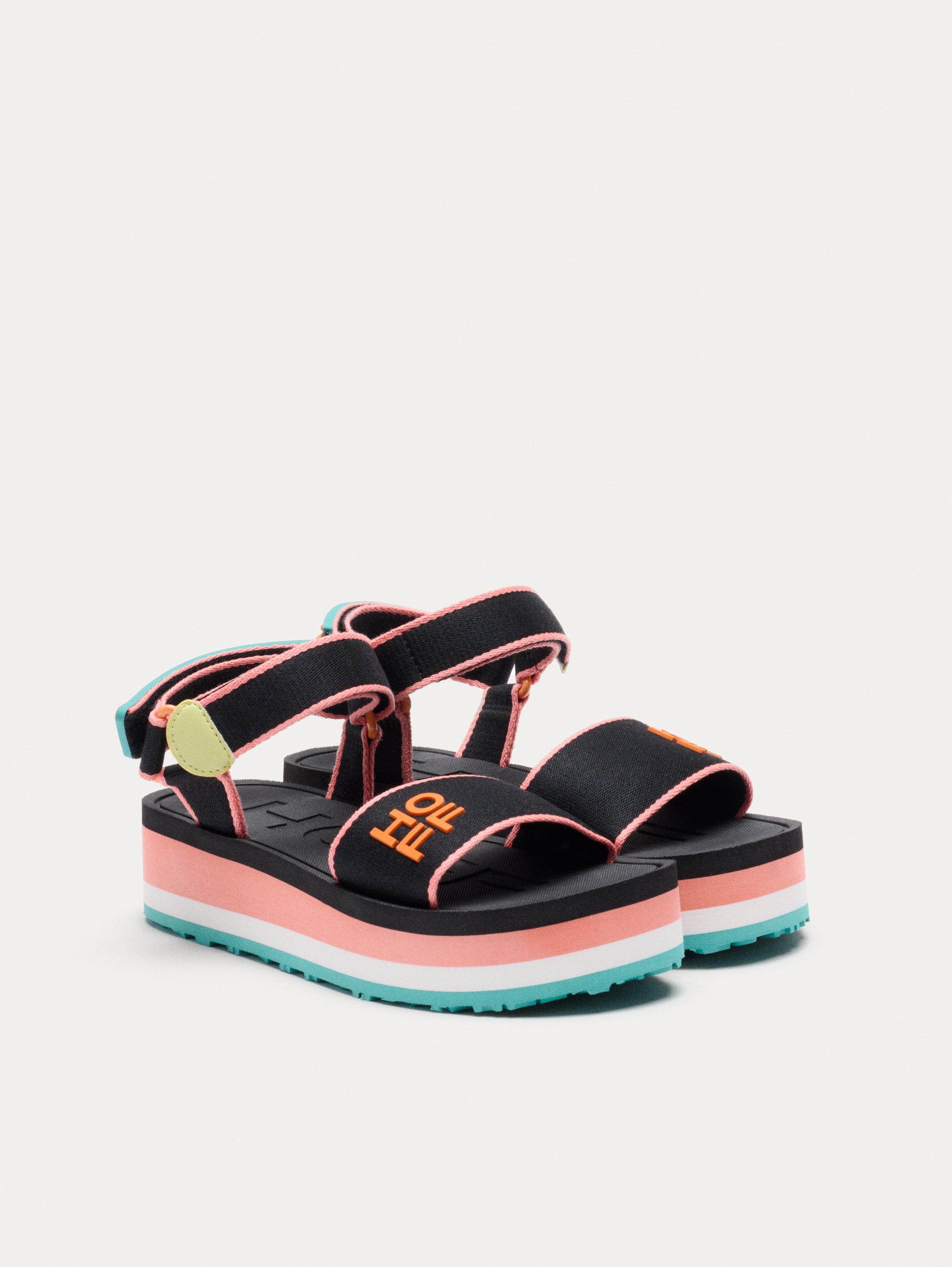 SANDALIA PLATAFORMA PARTY NEGRO