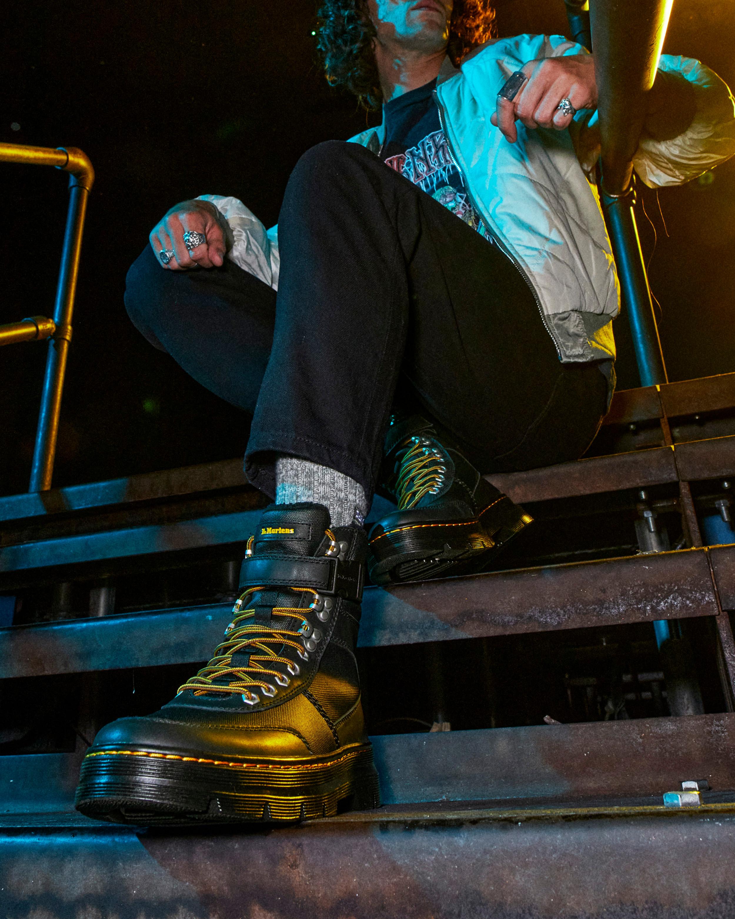 Combs Tech Faux Fur-Lined Utility Boots