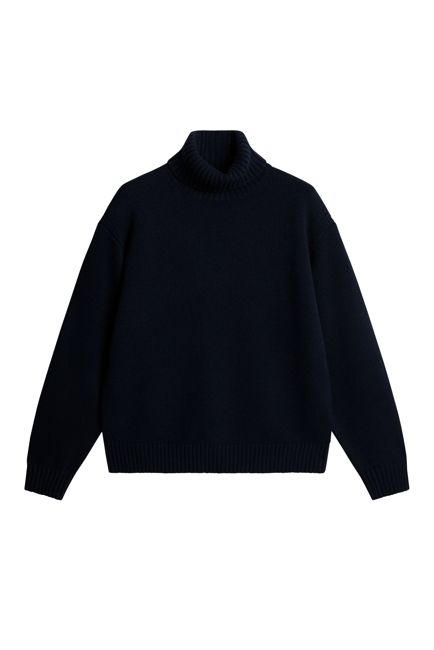 Todd Heavy Knit Turtleneck JL Navy