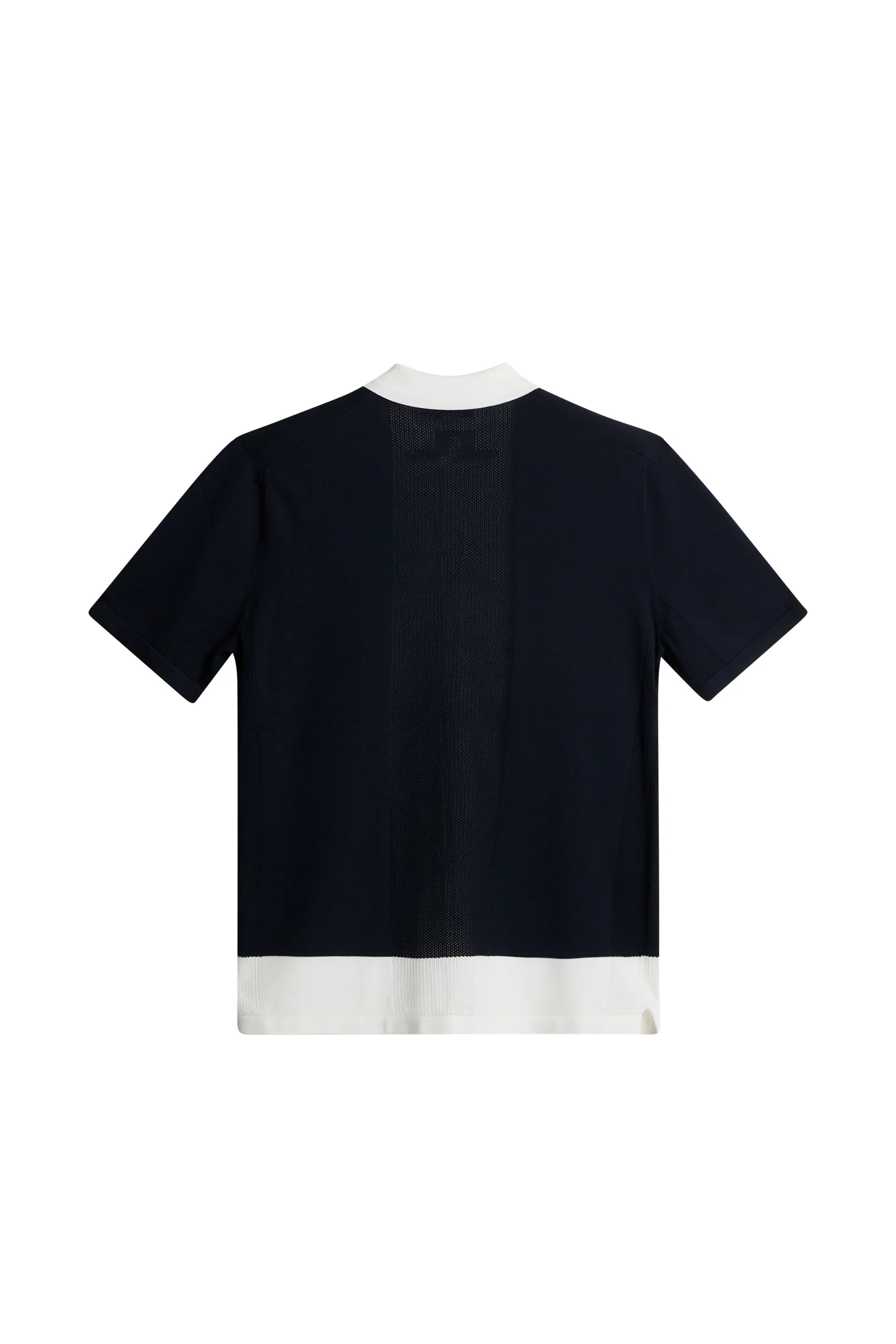 Rue Knitted Polo Shirt White
