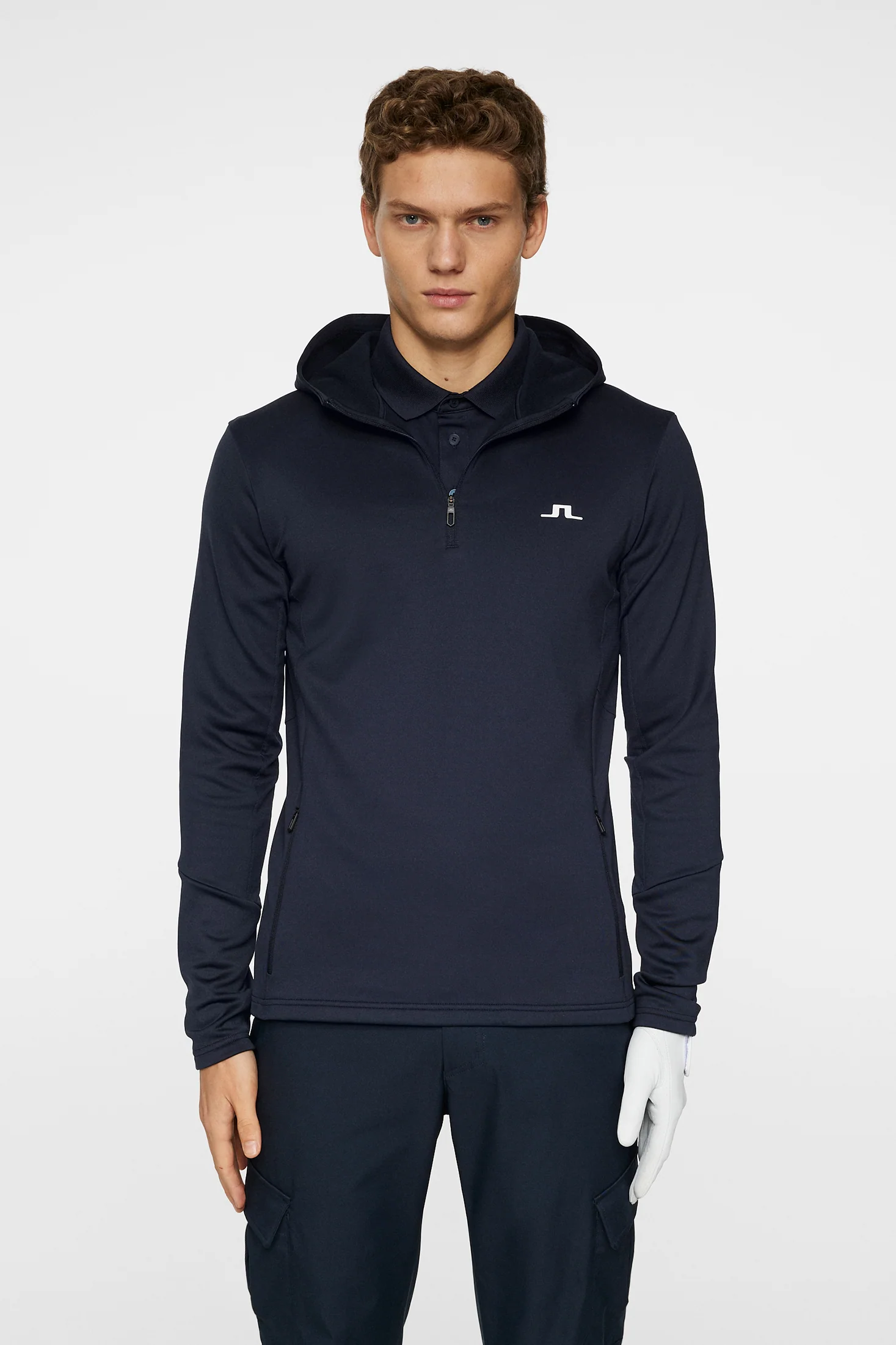 Aerial Quarter Zip Hood High Rise