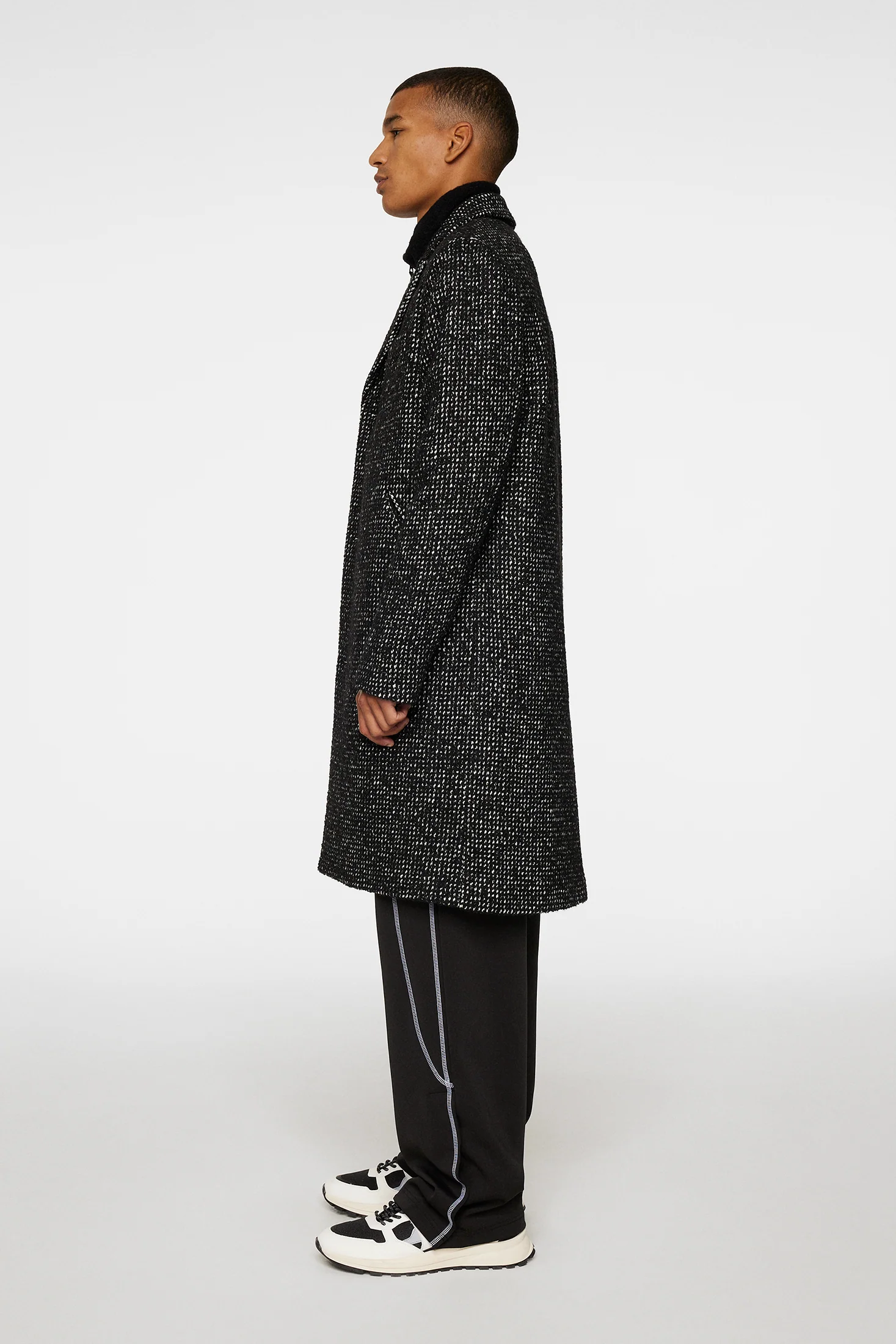 August Wool Coat Black