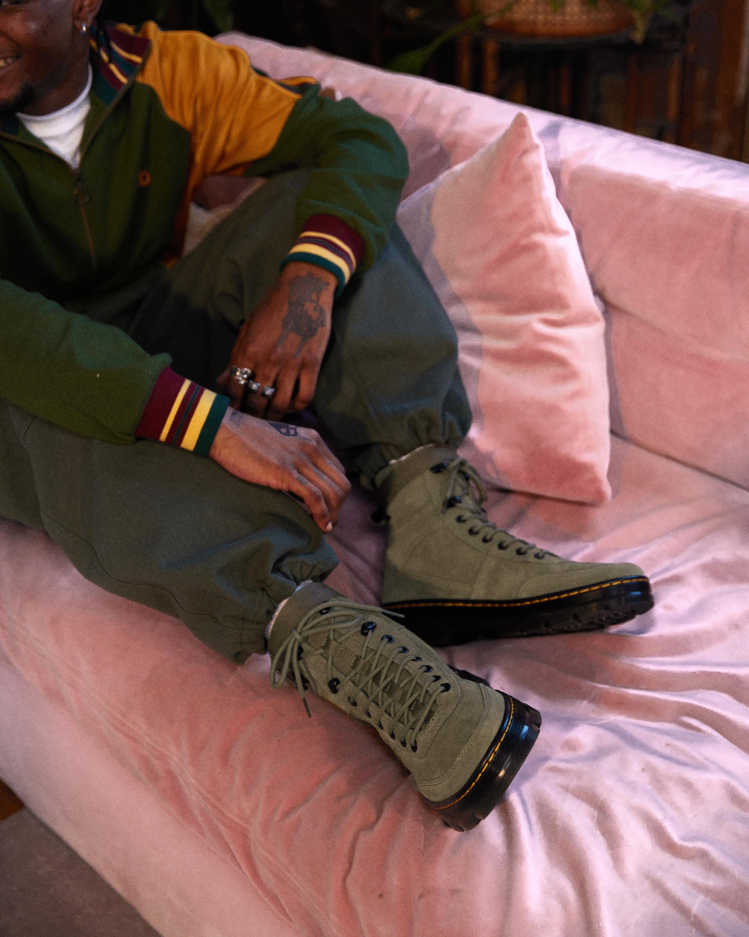 Combs Tech Suede Utility Boots