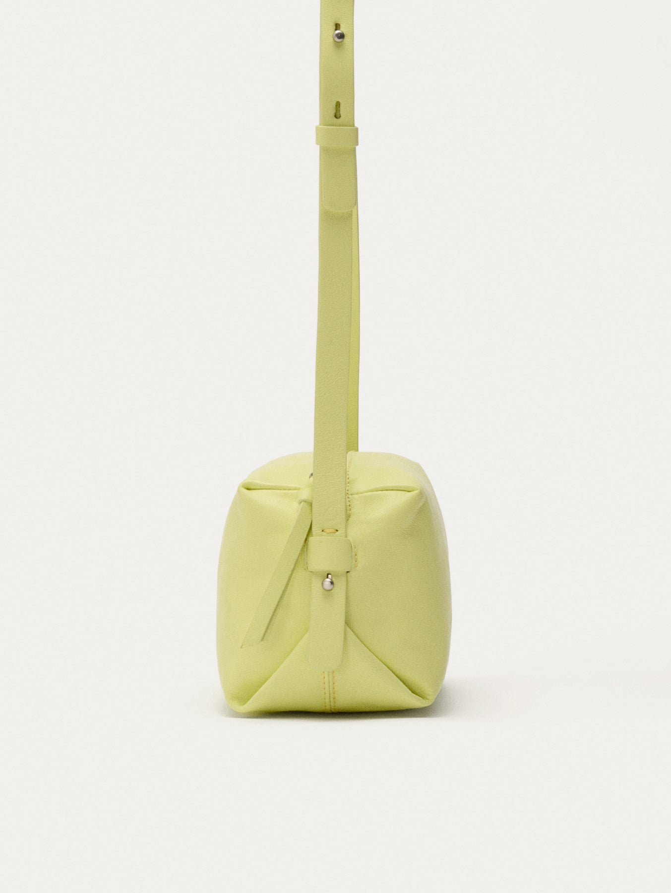 BANDOLERA PIEL HALL AMARILLO