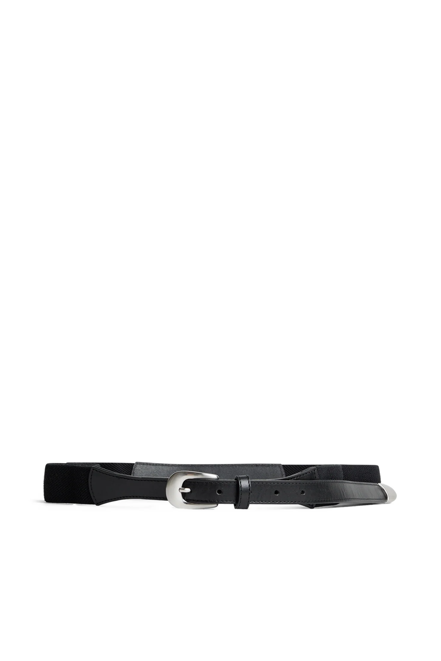 Boone Leather Belt Black