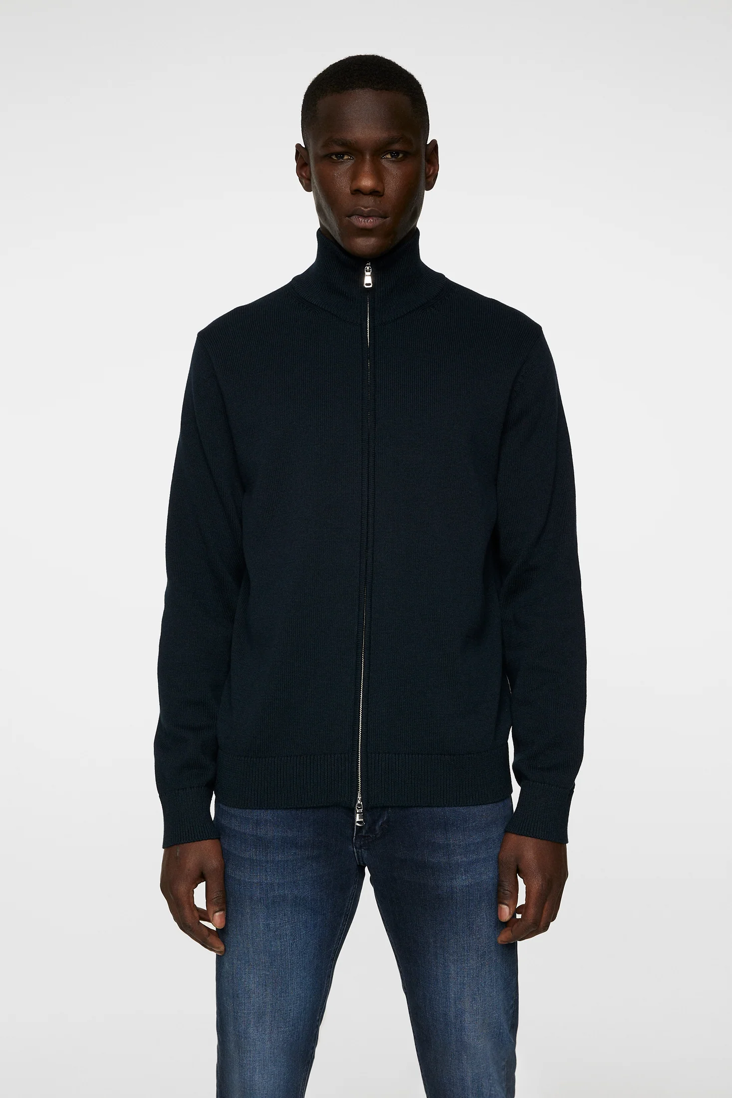 Alexis Full Zip Cardigan Moonbeam