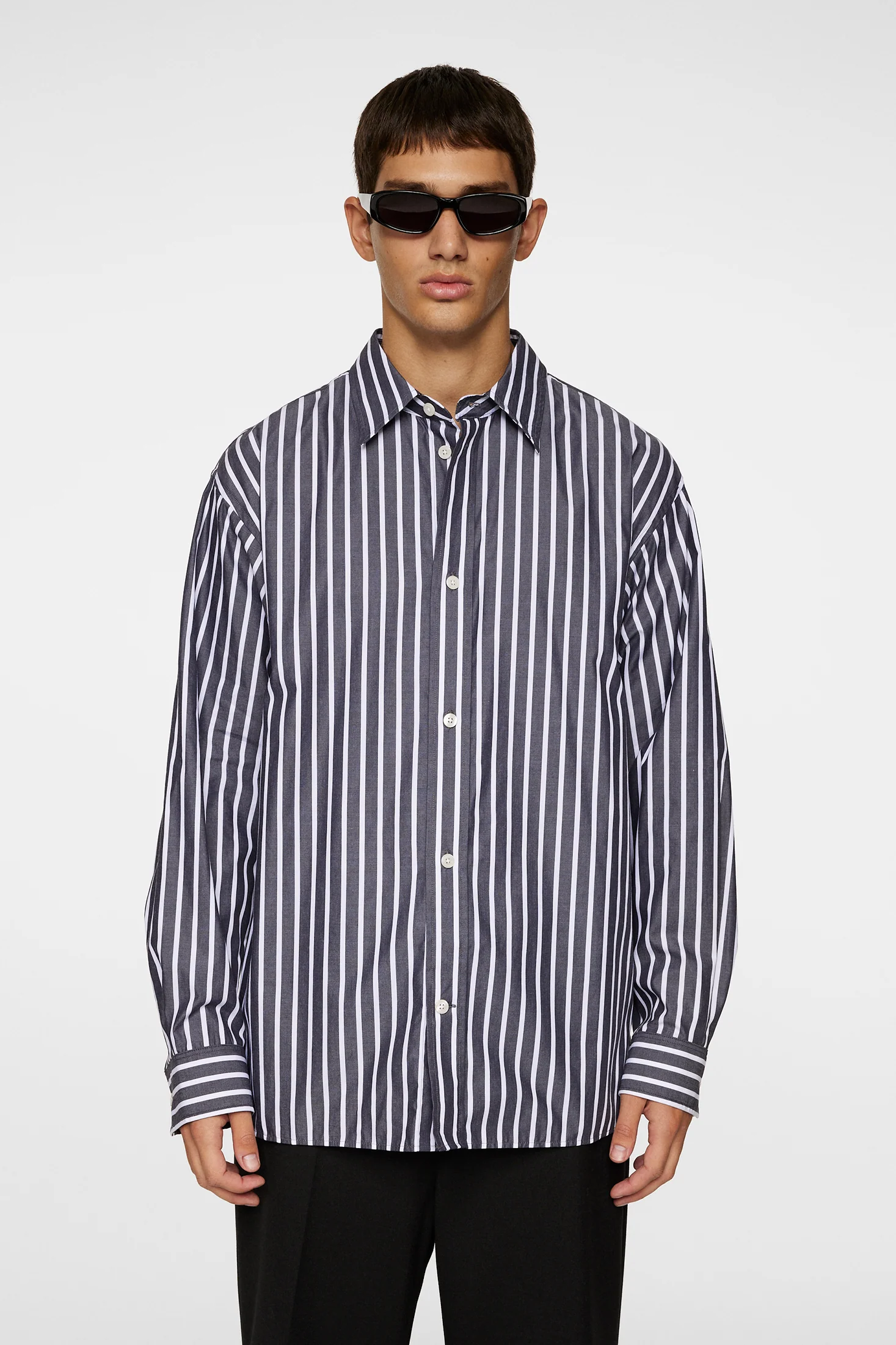 Howard Bold YD Stripe Shirt Black