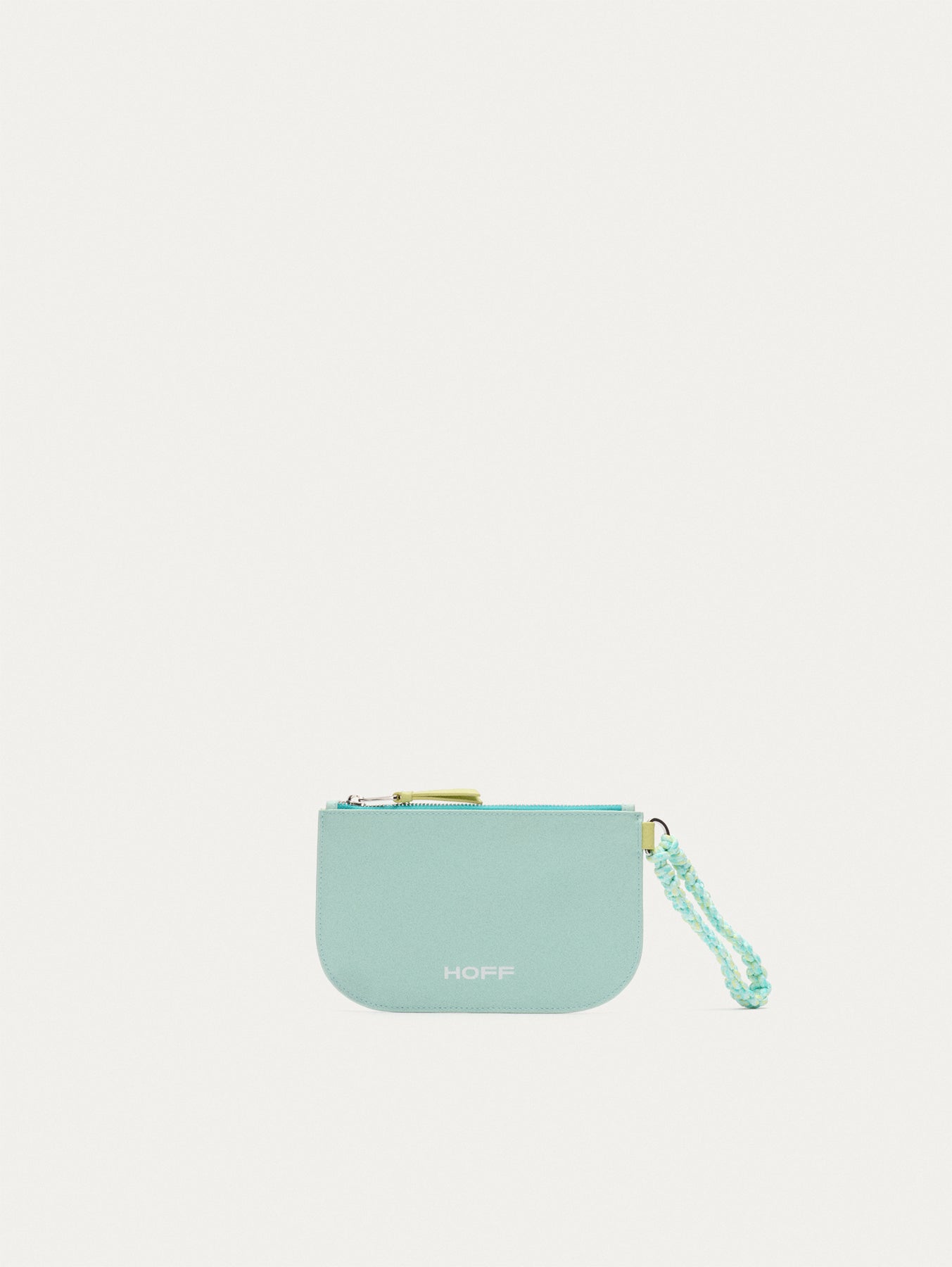 BOLSO DE MANO CUERDAS PIEL GLASTONBURY AZUL CLARO