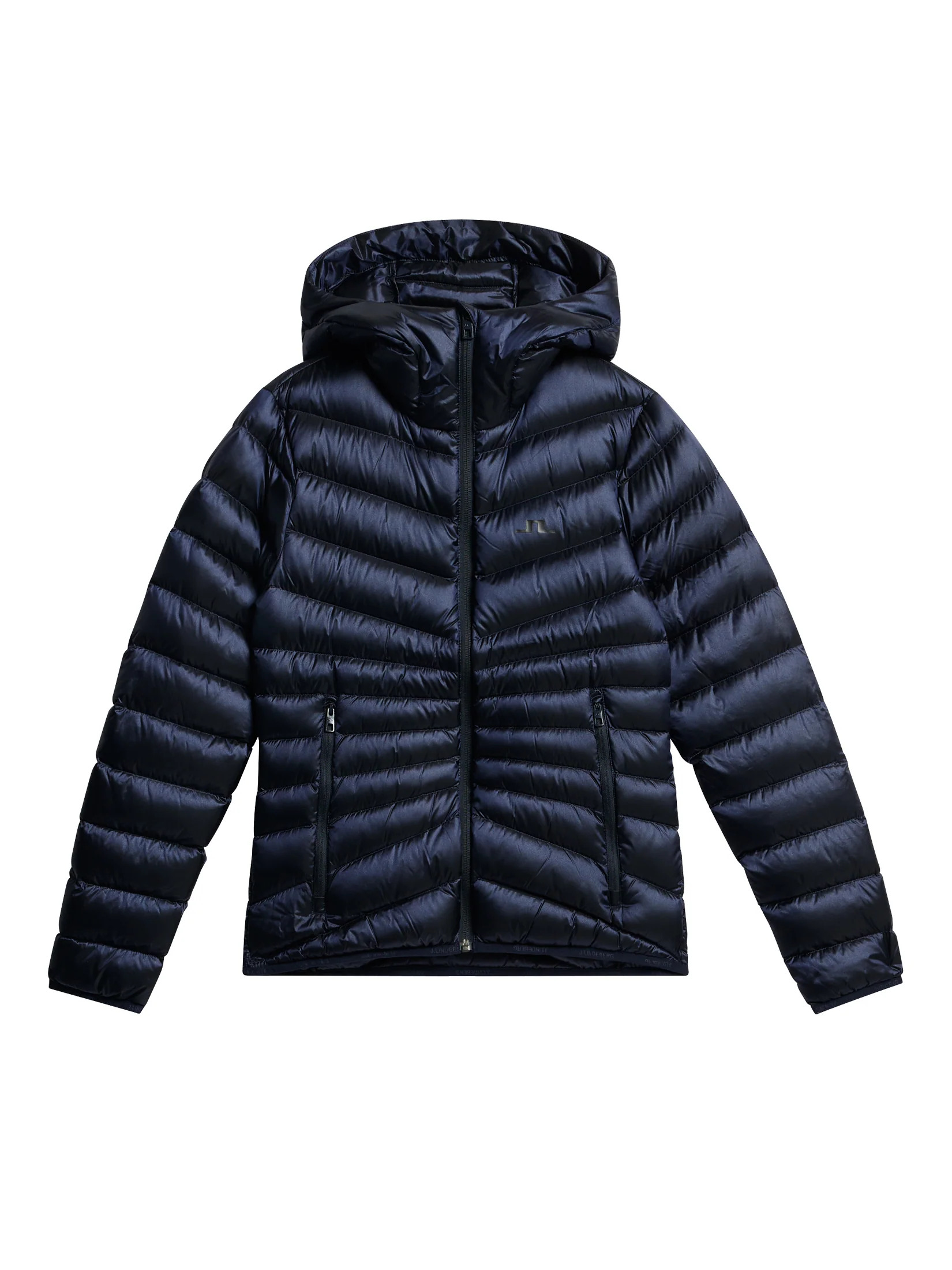 Lara Light Down Hood Persimmon Orange