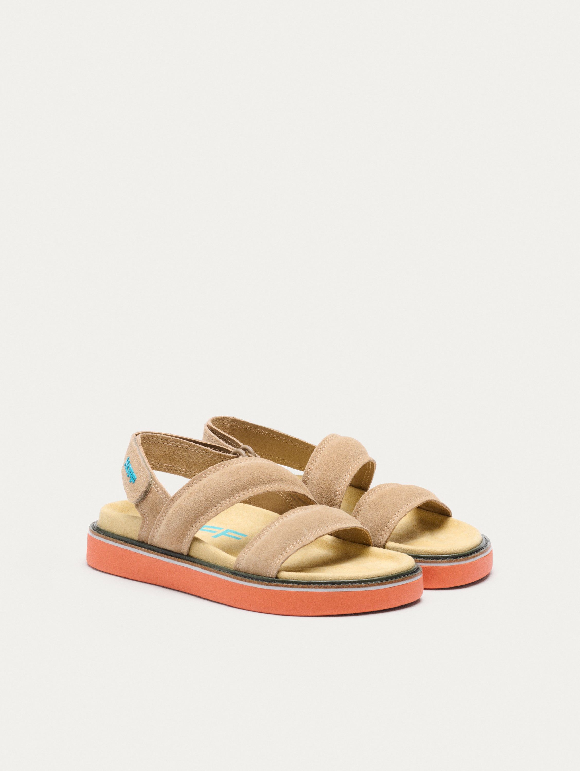 SANDALIA PIEL ROAD CAMEL
