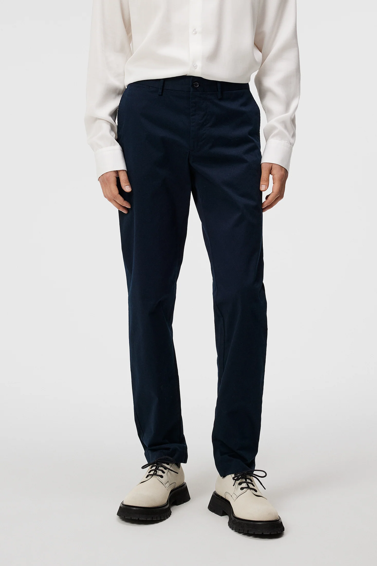 Chaze Cloud Satin Pants JL Navy