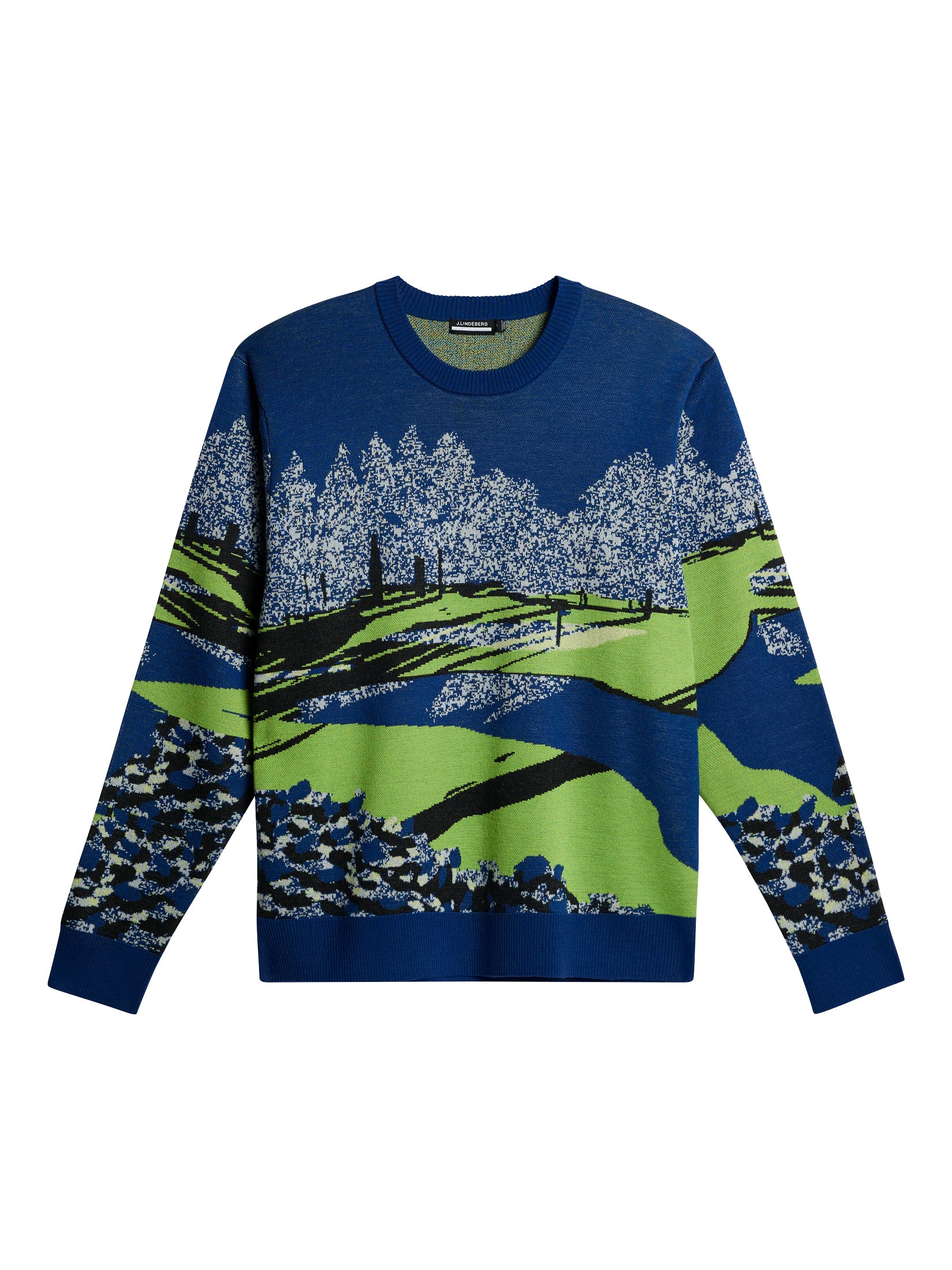 Alexander Jacquard Sweater Watercolor Jacquard Estate