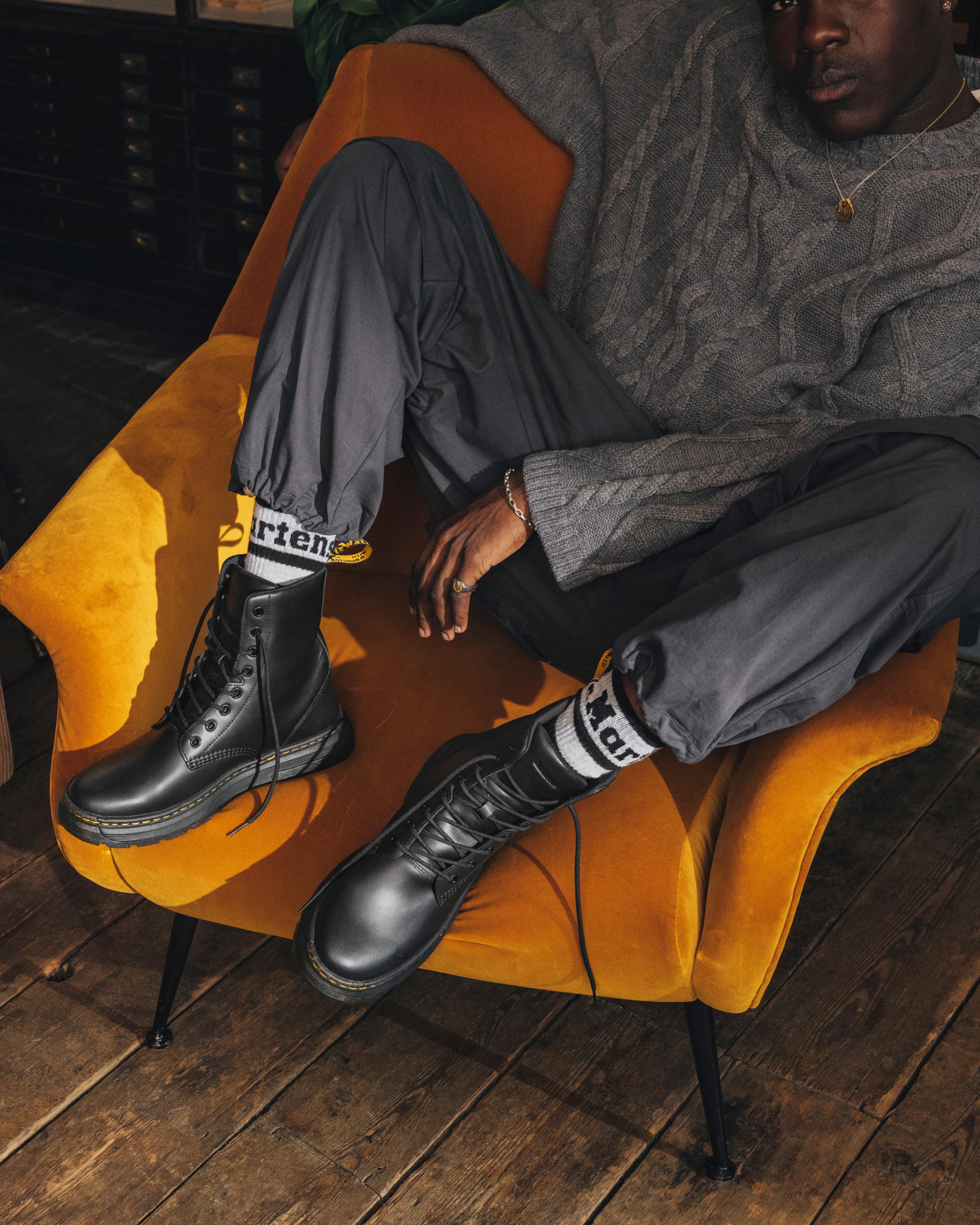 Crewson Leather Lace Up Boots