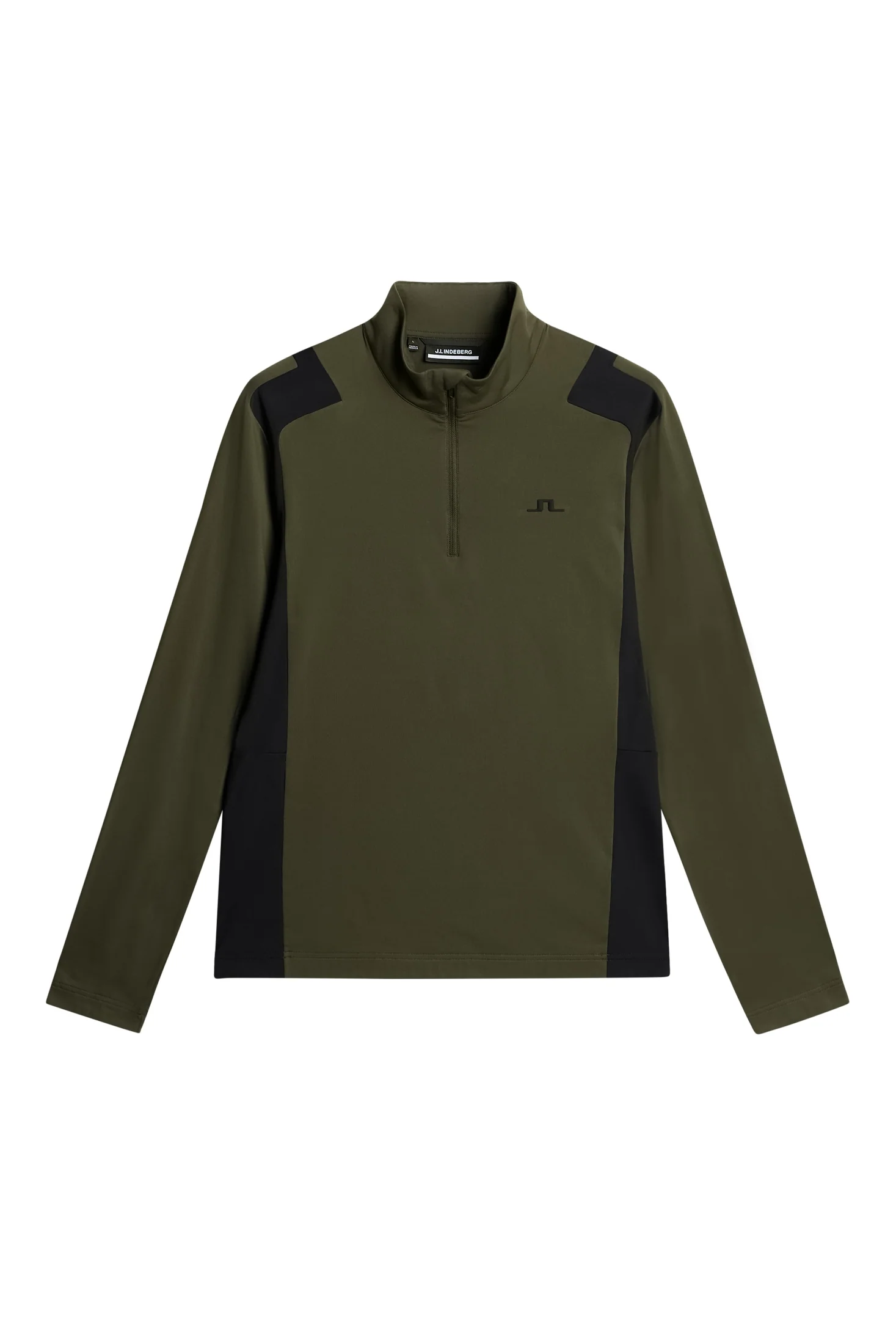 Lukas Quarter Zip Mid Layer Forest Green