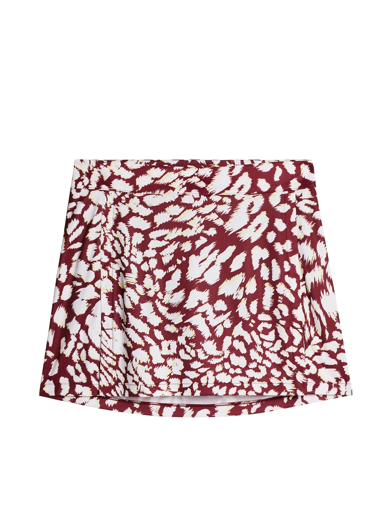 Amelie Mid Print Skirt Geo Fuchsia Purple