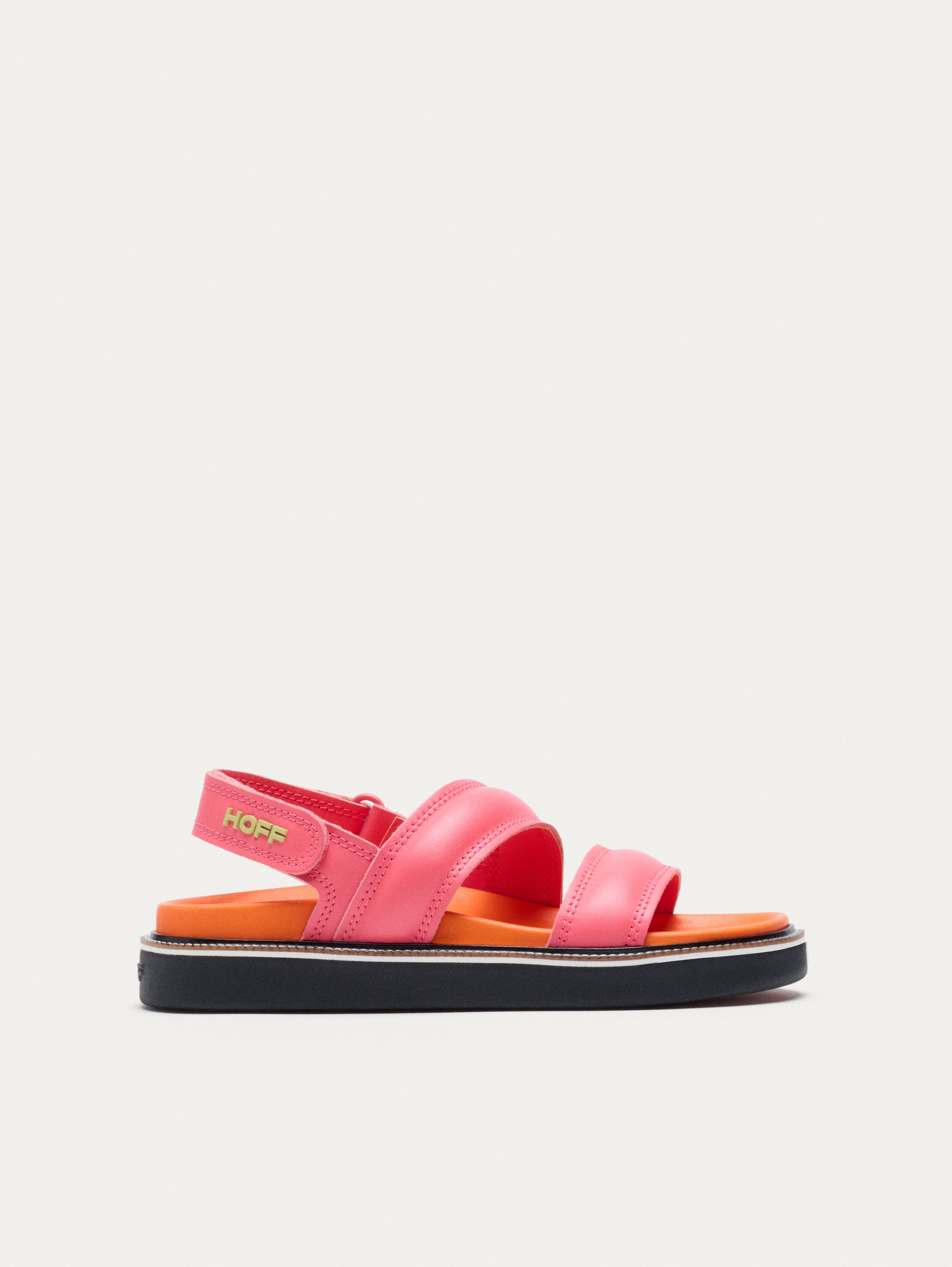 SANDALIA PIEL ROAD ROSA