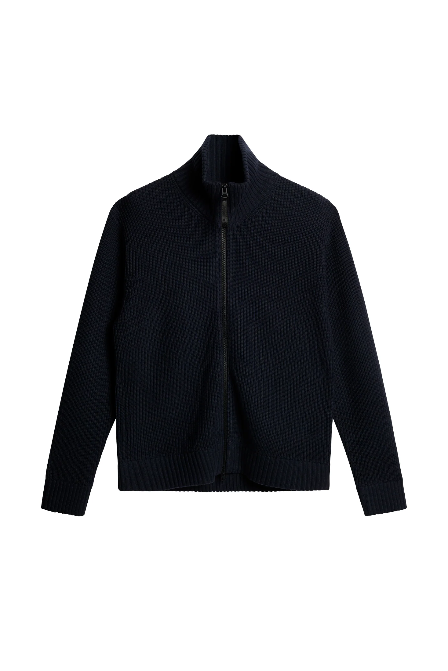Skyler Wool Blend Zip Cardigan JL Navy