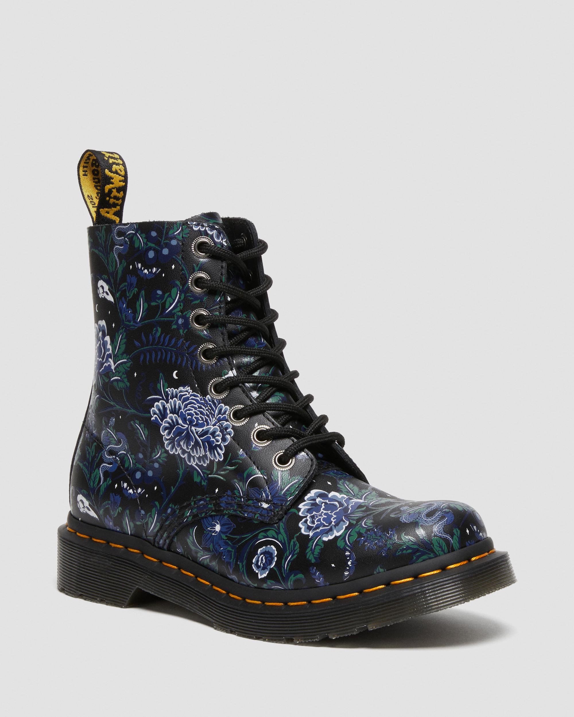 1460 Pascal Mystic Floral Lace Up Boots